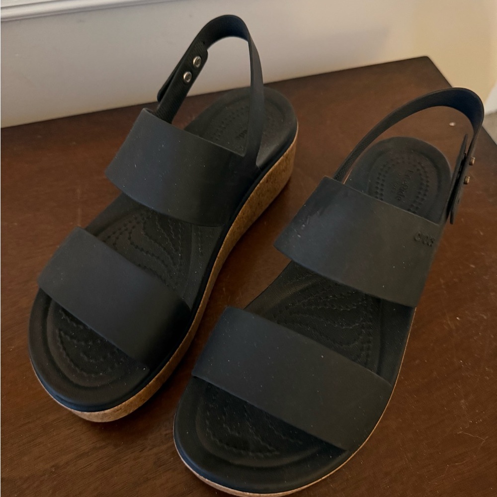 Size 7 Women's Brooklyn Cork Low
Wedge Sandals